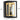 Bernell Black and Gold Clear Glass Outdoor Wall Light