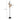 Alisya 65'' Black Tree Floor Lamp