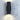 Westyn Modern Black Up-Down LED Exterior Cylinder Wall Sconce