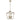 Kerri 4-Light Pendant Light Soft Gold Farmhouse Light Fixture with 4 Feet Adjustable Chain
