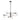 Glenarm 6-Light Large Bubble Sputnik Chandelier