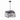 Lauren 4 Light Anchor Grey Oak And Matte Black Lantern Square Pendant