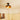Crofton Black and Gold Semi-Flush Mount Ceiling Light