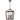 Keila 4 Light Matte Black Lantern Hanging Lantern Modern Pendant With Rubberwood Accent