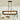 Lola 5 - Light Kitchen Island Rectangle Chandelier