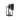 Holivar Matte Black Motion Sensor Outdoor Wall Lantern