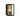 Bernell Black and Gold Clear Glass Outdoor Wall Light