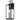 1-Light Black Outdoor Wall Fixture Mounted Porch Lights Lantern with Glass Shade (E26 Base)