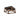 Daniela 12 in. 2-Light Matte Black and Ocean View Oak Flush Mount