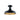 Crofton Black and Gold Semi-Flush Mount Ceiling Light