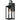 1-Light Black Motion Sensor Outdoor Wall Lantern Dusk to Dawn Light Fixture