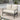 Charron Metal Outdoor Loveseat with Cushions and Wicker Decor