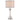 1- Light Table Lamp With Fabric Shade